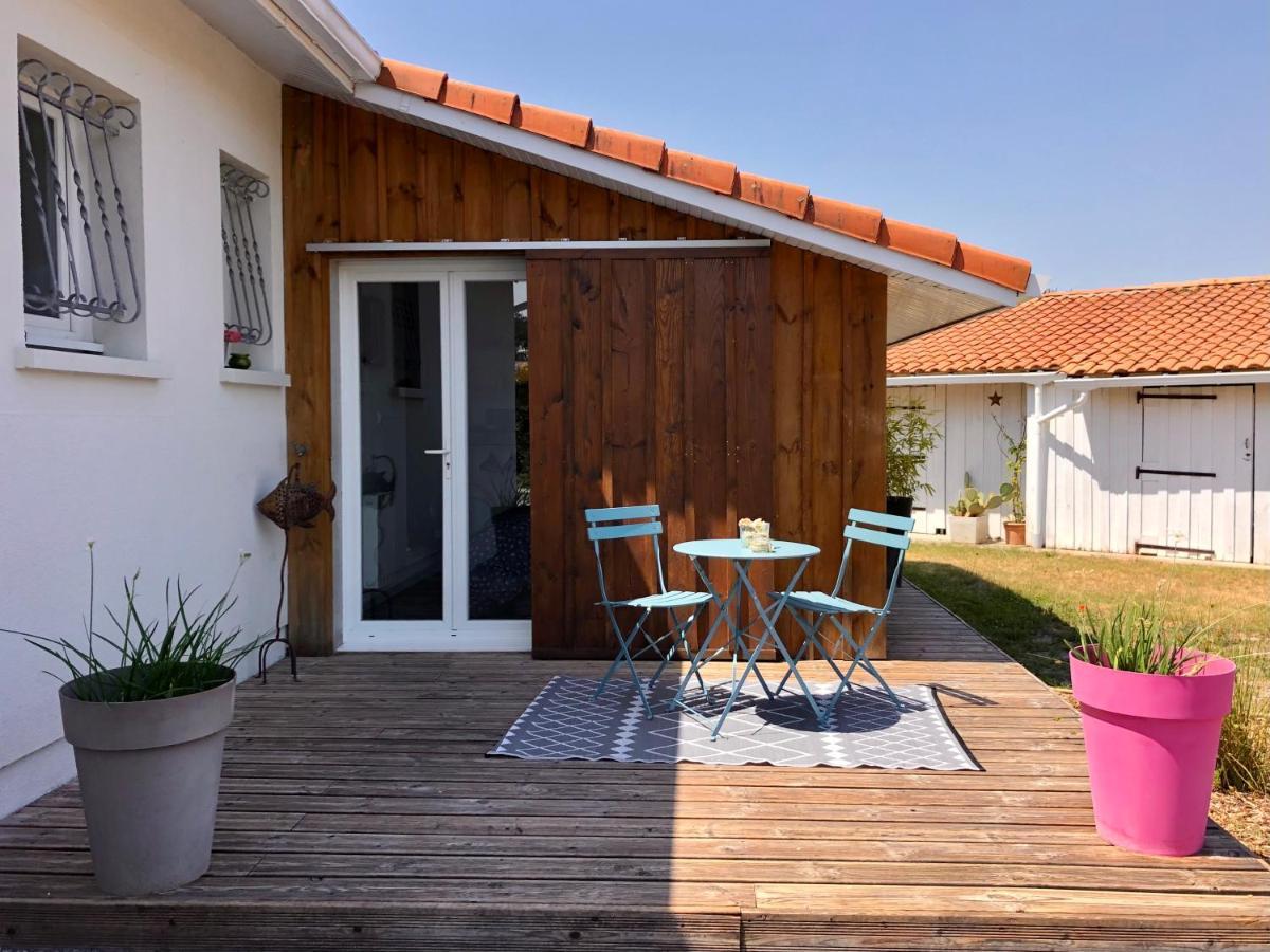 Logement indépendant Bassin d'Arcachon Le Teich Exterior foto