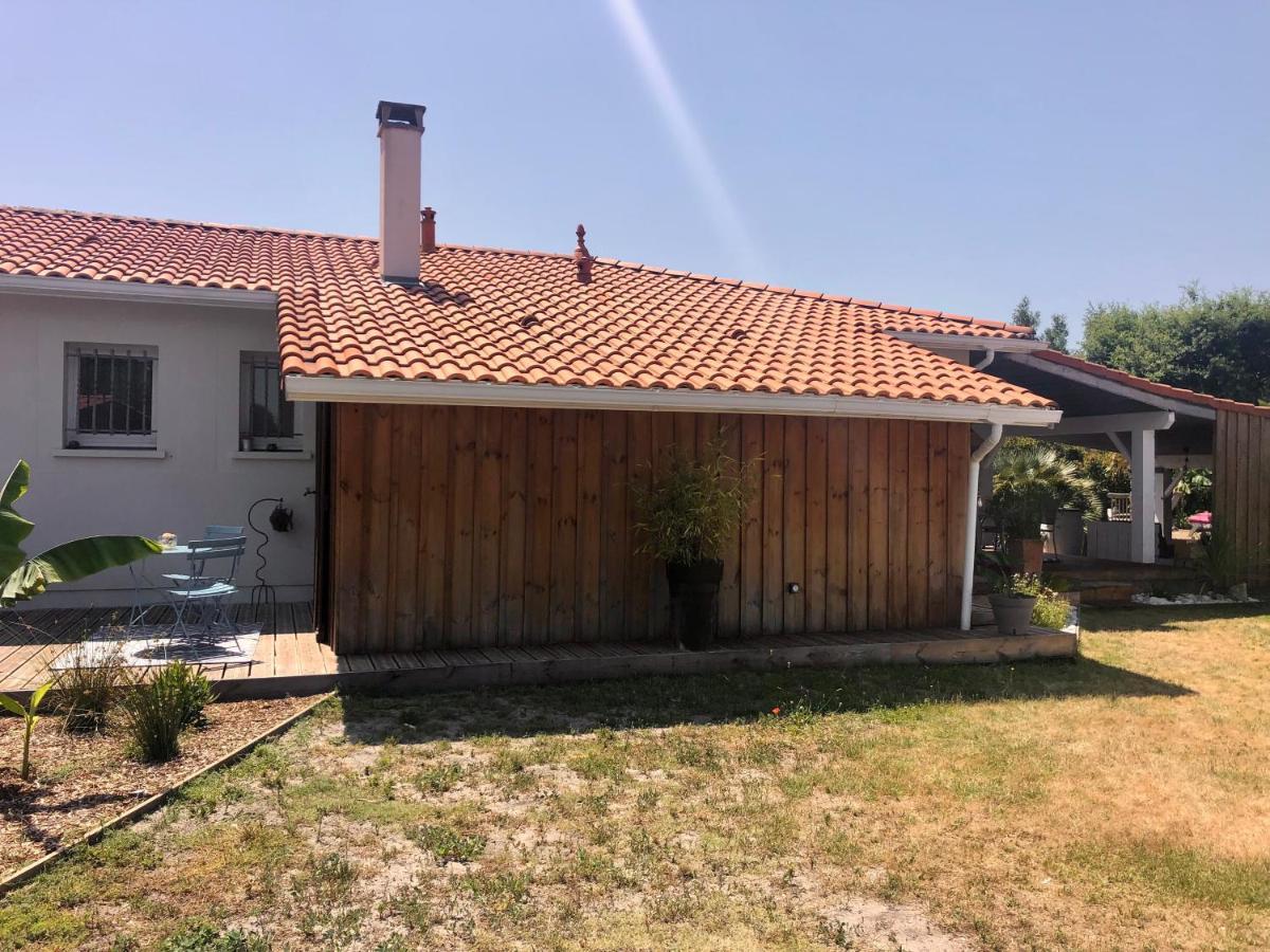 Logement indépendant Bassin d'Arcachon Le Teich Exterior foto